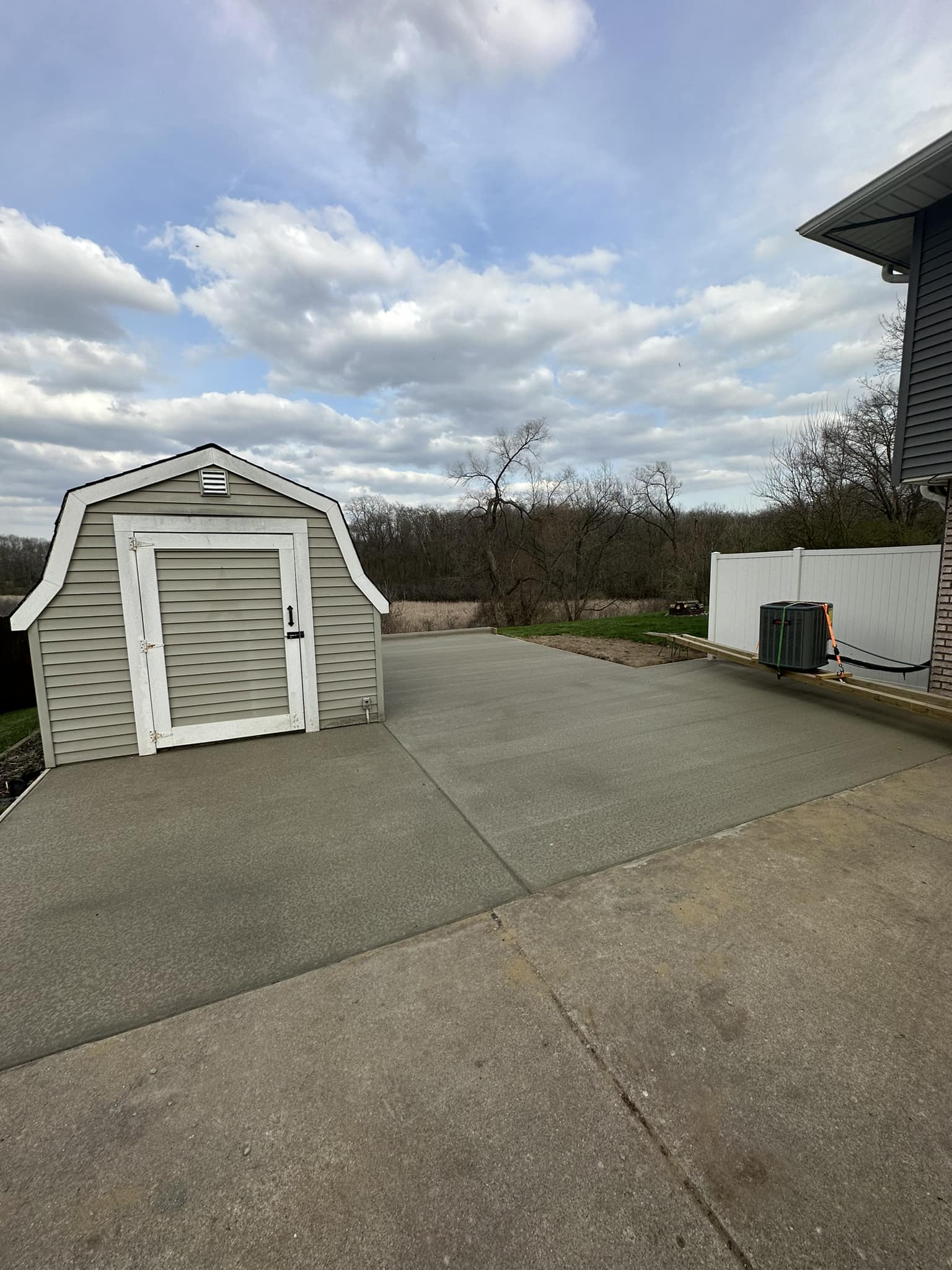 Driveway extension replacement